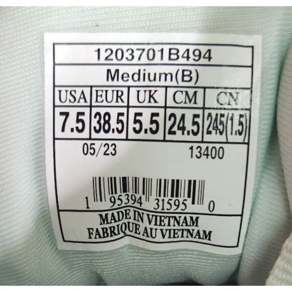 Brooks Glycerin GTS 20 Womens Sz 7.5 Blue Glass Marina Running Shoes 1203701B494 - Picture 9 of 9